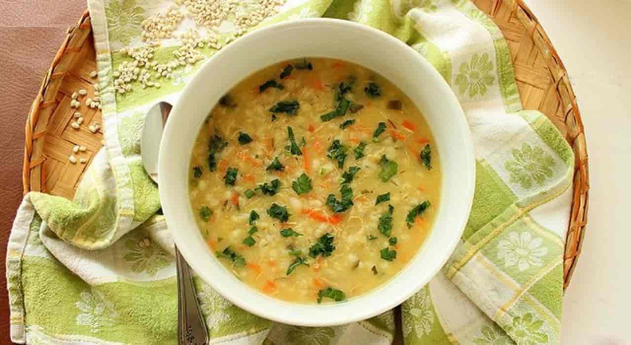 خرید سوپ جو و قارچ + فروش استثنایی